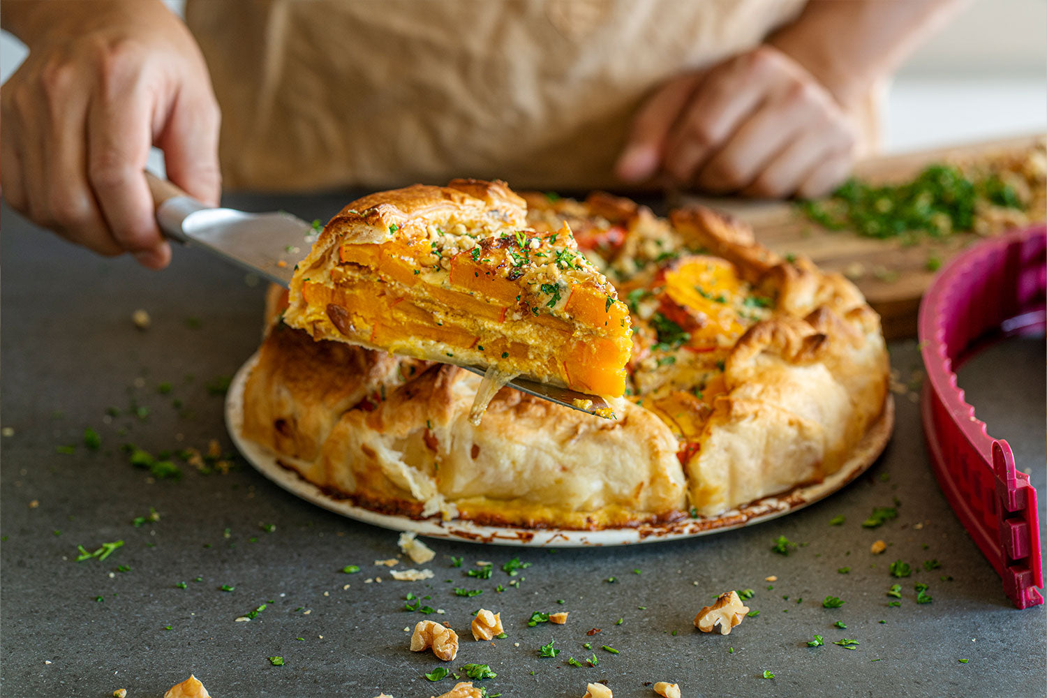 Herzhafter Kürbiskuchen – coox Herzhafter Kürbiskuchen – coox