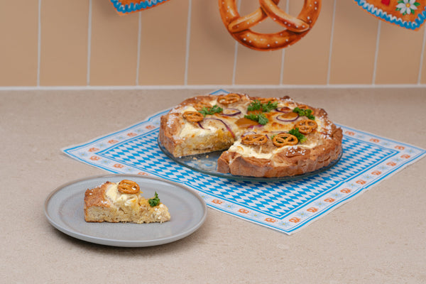 Brezel-Pizza