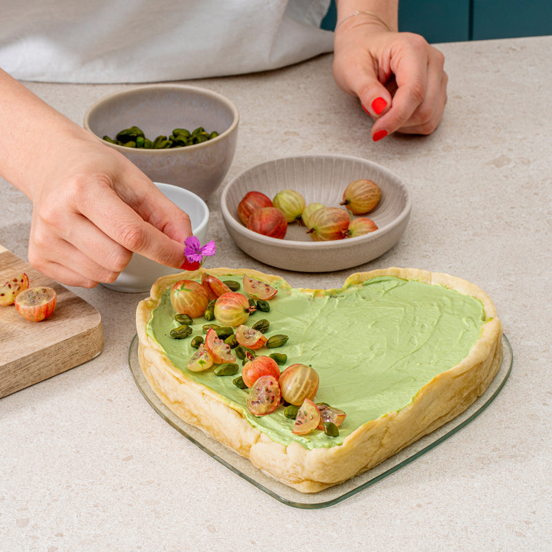 NEU & Limitiert: Springform Herz mit Glasboden 22 cm