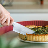 Quicheform mit Porzellan-Servierplatte 26 cm - Weltbienentag