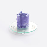 Limited Edition: Marble Springform mit Glas-Servierplatte und Glasfüßen 18 cm